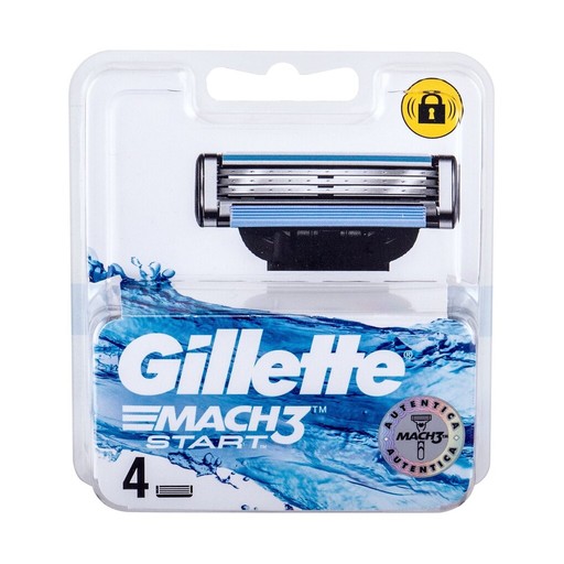GILLETTE MACH3 START SHAVING REFILLS X 4